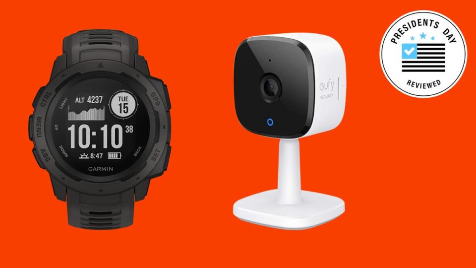 Amazon's vast collection of Presidents Day tech deals range from smartwatches and home security devices.