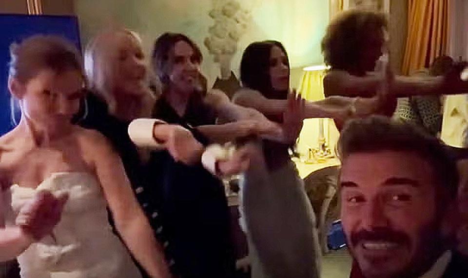 The Spice Girls reunited for a special song for David Beckham (Victoria Beckham/Instagram)