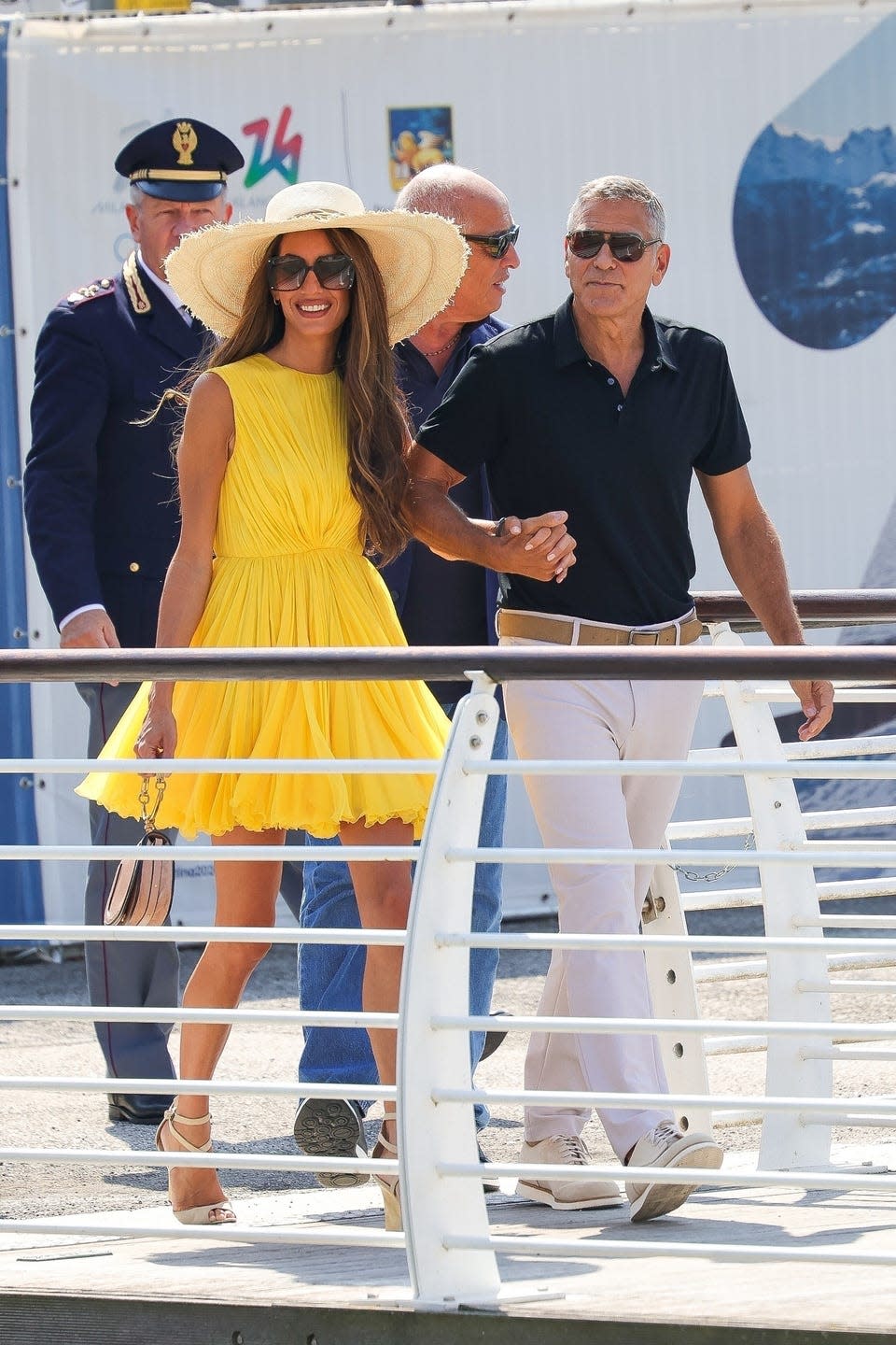 Amal and George Clooney