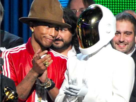 Pharrell Daft Punk Grammys