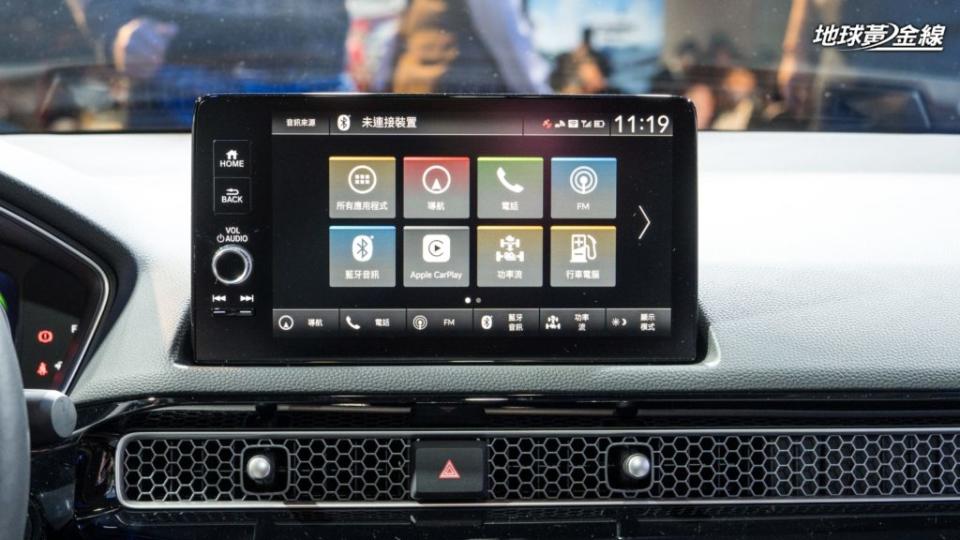 在11代Civic上已經出現的Honda Connect影音車機，具備全中文介面與手機遠端操控等功能。(攝影/ 劉家岳)