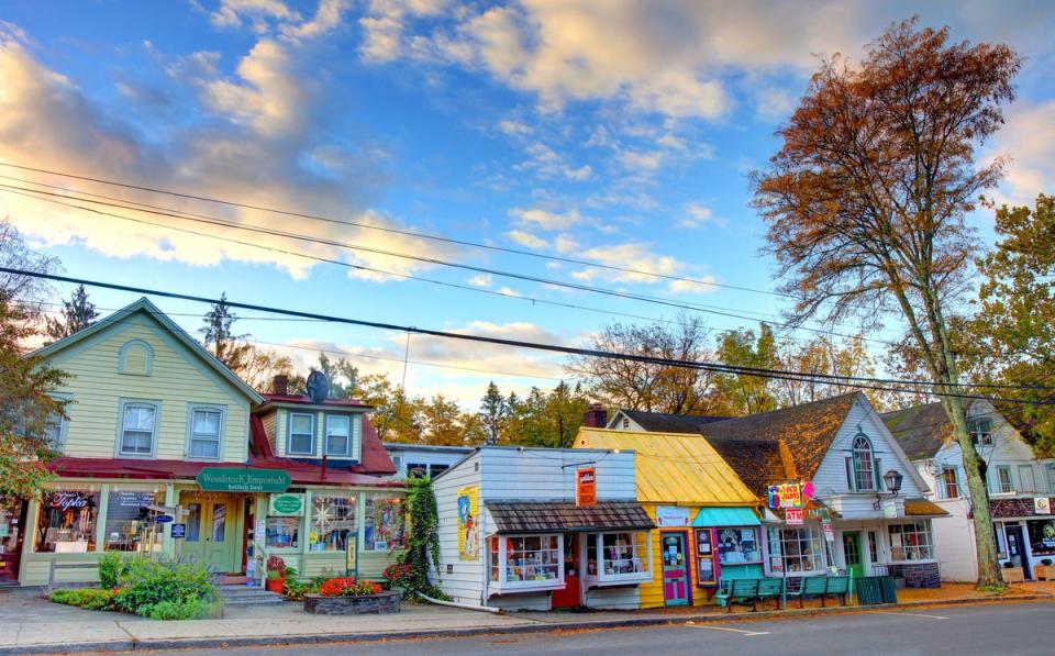 Woodstock has great music, meals and plenty of spiritual gift shops (Getty)