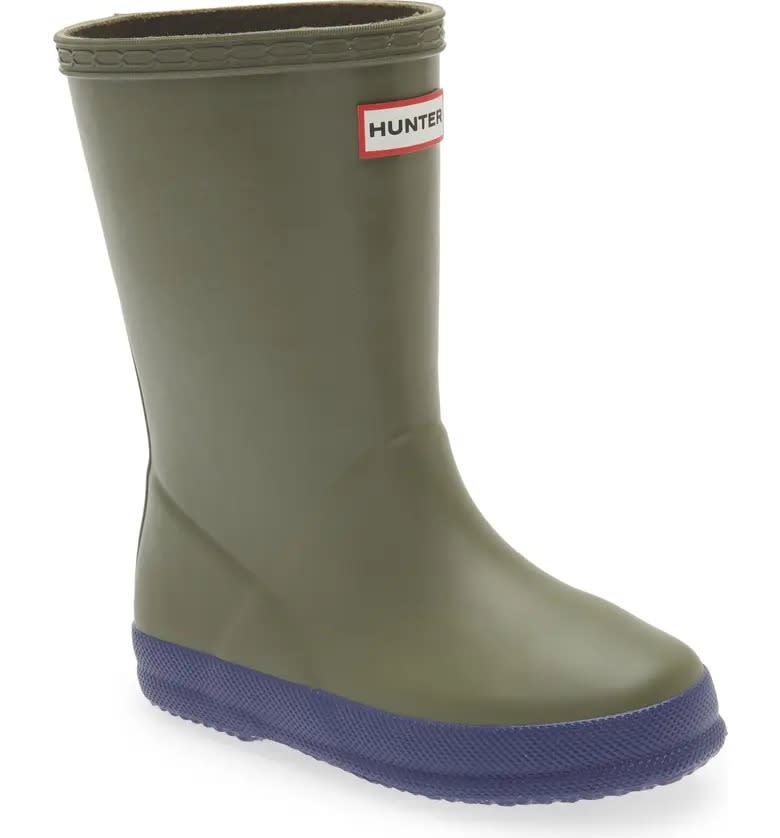 Hunter First Classic Waterproof Rain Boot