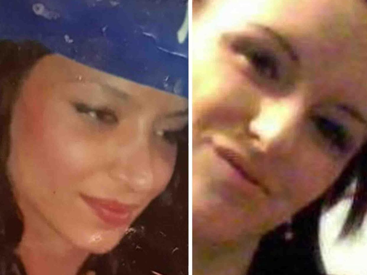 Mihrican Mustafa (left) and Henriett Szucs (right) were found dead in a freezer in east London last year: PA / Metropolitan Police