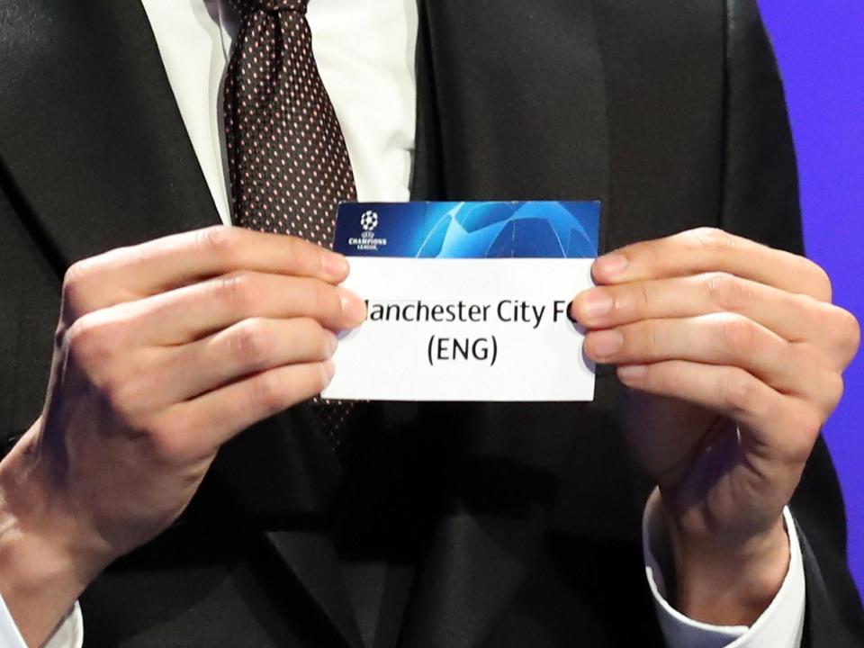 The Champions League draw takes place in Nyon: AFP via Getty