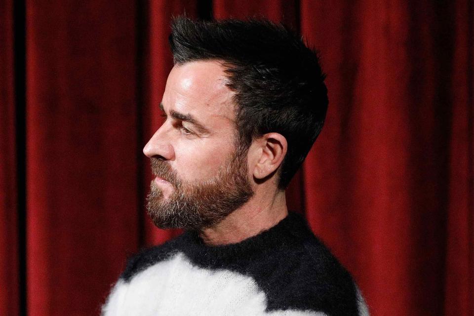 Justin Theroux’s Perfect Beard-to-Hair Transition