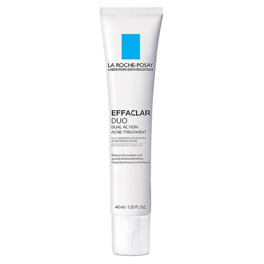 1) Effaclar Duo Dual Action Acne Treatment with Benzoyl Peroxide