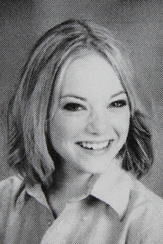 Back in 2003, this fresh-faced teenager went by "Emily" and dropped out of a Phoenix Catholic school during her freshman year to pursue an acting career. (Credit: Seth Poppel/Yearbook Library)