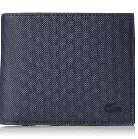 Lacoste Moneda tipo cartera S Classic S para hombre/Amazon.com.mx