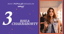 Rhea Chakraborty (born 1 July, 1992) <br>Indian Actor