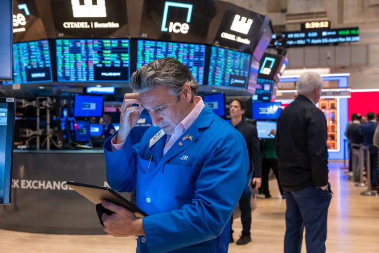 Le parquet du New York Stock Exchange (SPENCER PLATT)