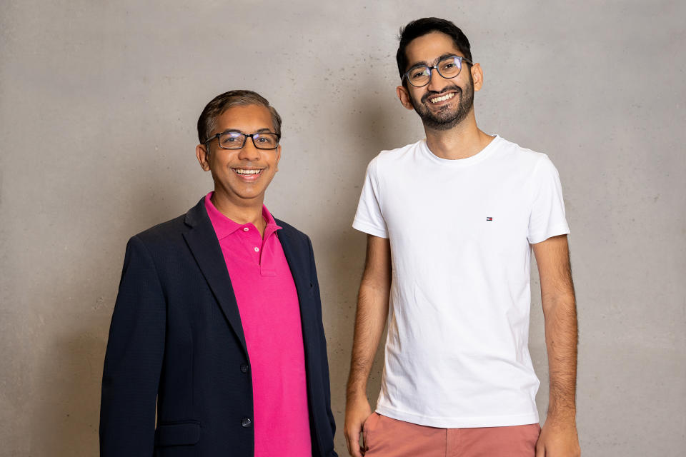 zenda founders: (L to R):Raman Thiagarajan and Haseeb Ahmed