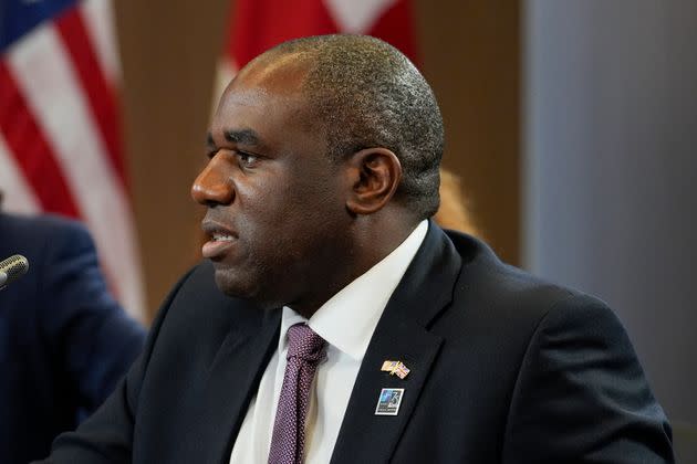 Foreign secretary David Lammy