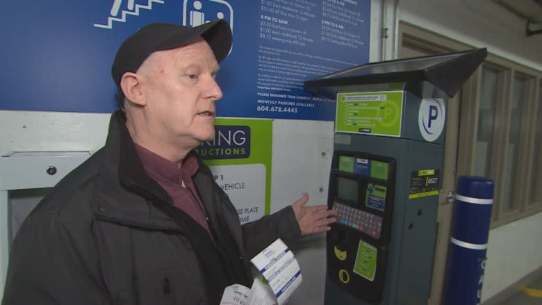 Precise Parklink parking lot fines drivers who paid to park, warns Vancouver man