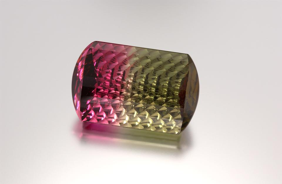 Tourmaline is one of two birthstones for October. Tourmaline is the modern birthstone for October. It has many different varieties, including pink, red, green, blue and violet. This is fitting since tourmaline's name derives from the Sinhalese word "toramalli," which means “stone with mixed colors." Tourmaline represent wisdom, insight and creativity.                              