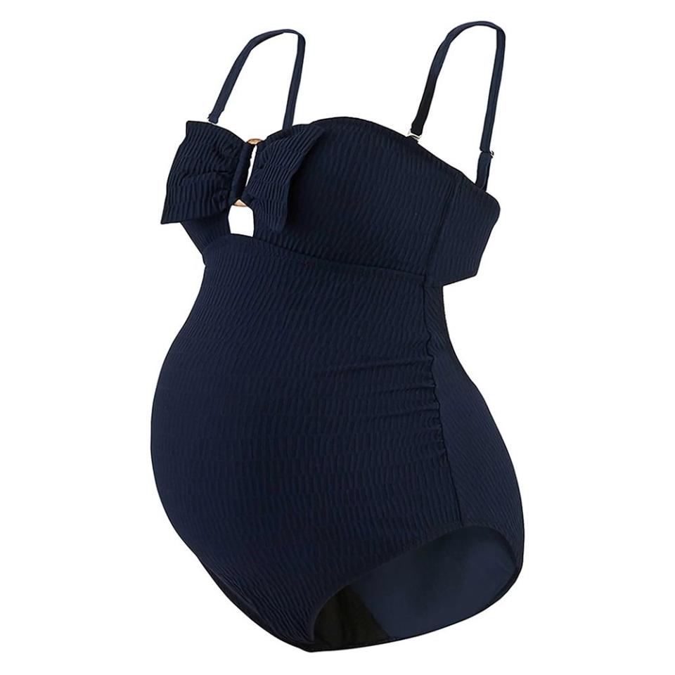 <p><a href="https://go.redirectingat.com?id=74968X1596630&url=https%3A%2F%2Fwww.nordstrom.com%2Fs%2Fcache-coeur-bow-one-piece-maternity-swimsuit%2F5579071&sref=https%3A%2F%2Fwww.womenshealthmag.com%2Flife%2Fg39451248%2Fmaternity-swimsuits%2F" rel="nofollow noopener" target="_blank" data-ylk="slk:Shop Now;elm:context_link;itc:0;sec:content-canvas" class="link ">Shop Now</a></p><p>Bow One-Piece Maternity Swimsuit </p><p>$149.00</p><p>nordstrom.com</p>