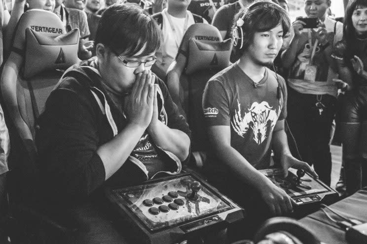 Justin Wong versus Daigo Umehara at Evo 2016