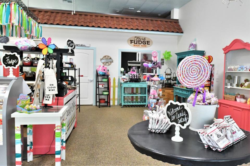 Visalia's Candy Cottage reopened on Thursday with modifications to keep customers safe. The Tulare County Public Health department agrees chocolate is "essential."