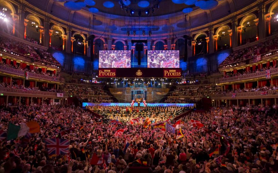 BBC Symphony Orchestra performs at the Last Night of the Proms  - REUTERS/Neil Hall