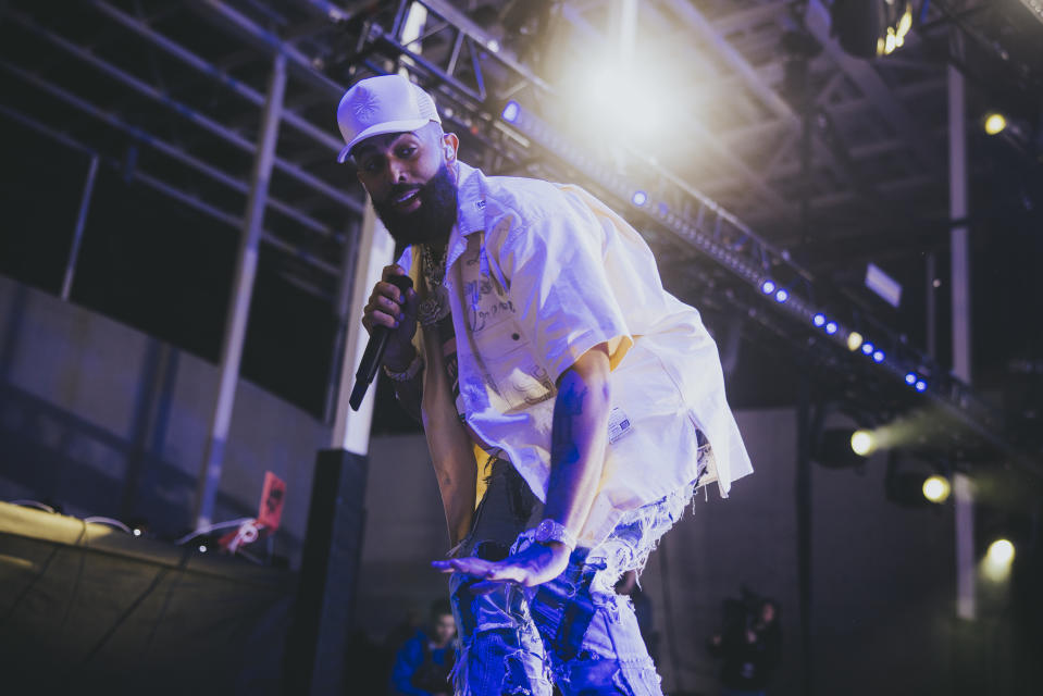 Eladio Carrion at Billboard Presents The Stage at SXSW held at the Moody Amphitheater at Waterloo Park on March 17, 2023 in Austin, Texas.