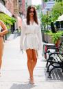 <p>Another day, another stylish outing for Emily Ratajkowski, who strolls around N.Y.C. on Thursday.</p>