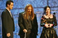 <p>“Bring Me to Life” brought the band two golden Grammy statues for Best New Artist and Best Hard Rock Performance in 2004. </p>