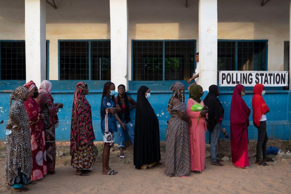 Gambia Election (Copyright 2021 The Associated Press. All rights reserved.)