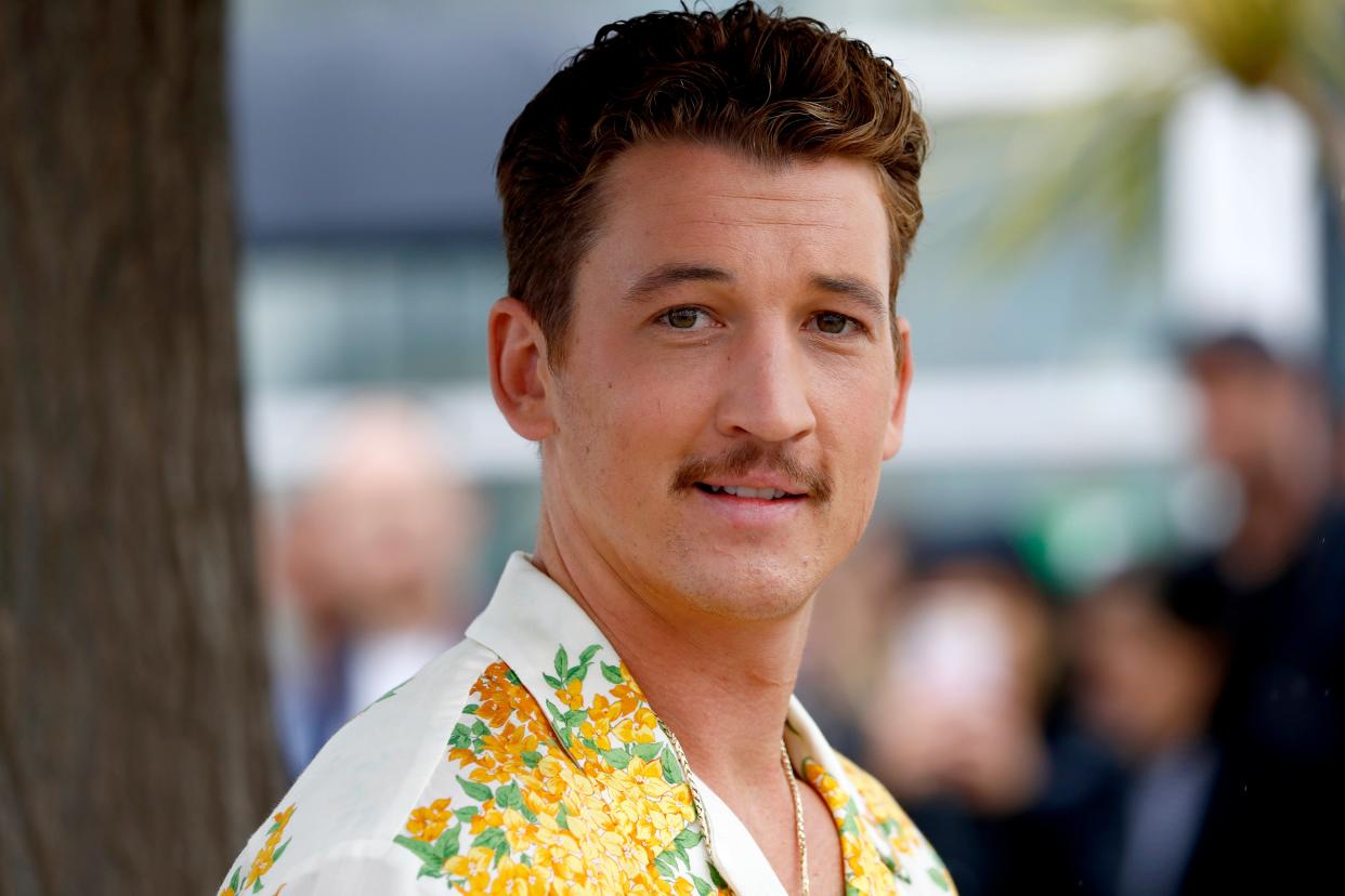 <p>Miles Teller in Cannes, May 2019.</p> (Getty Images)