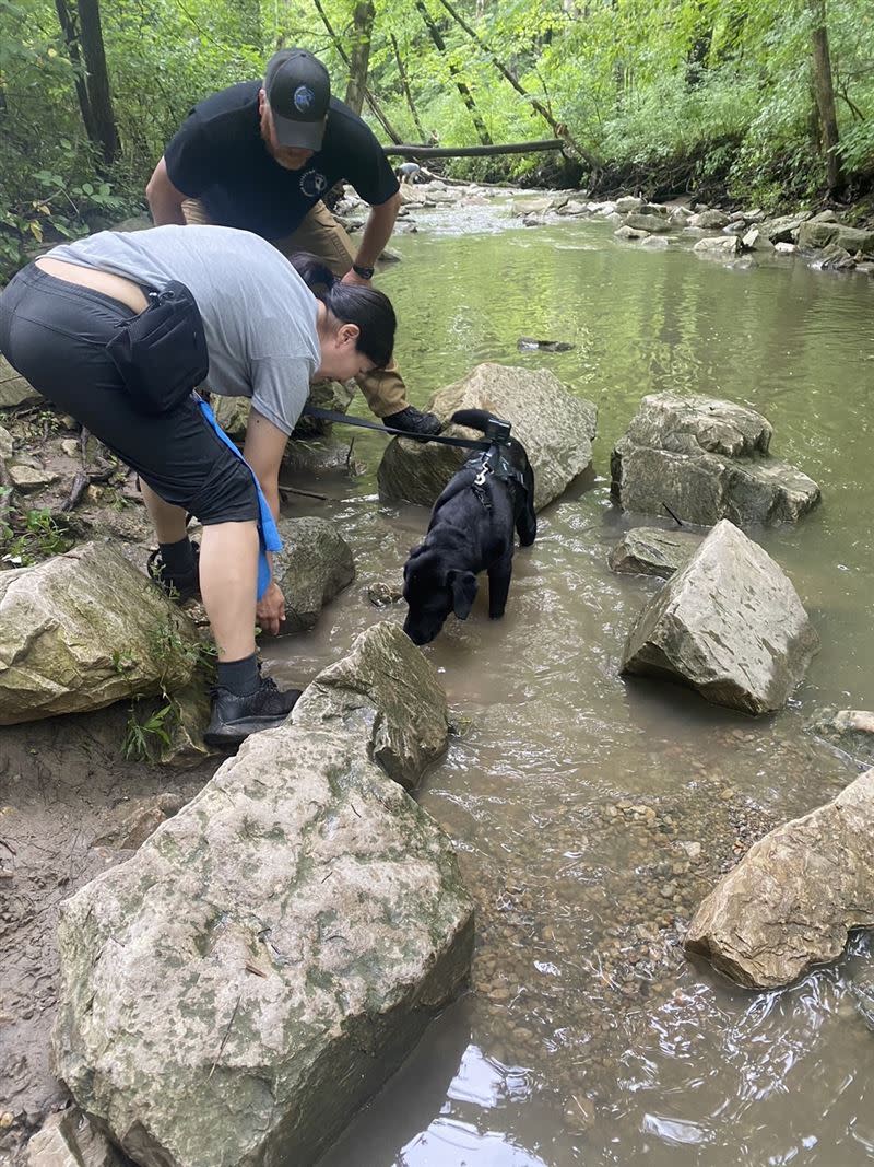 電子產品偵測犬晶圓。（圖／保三總隊提供）