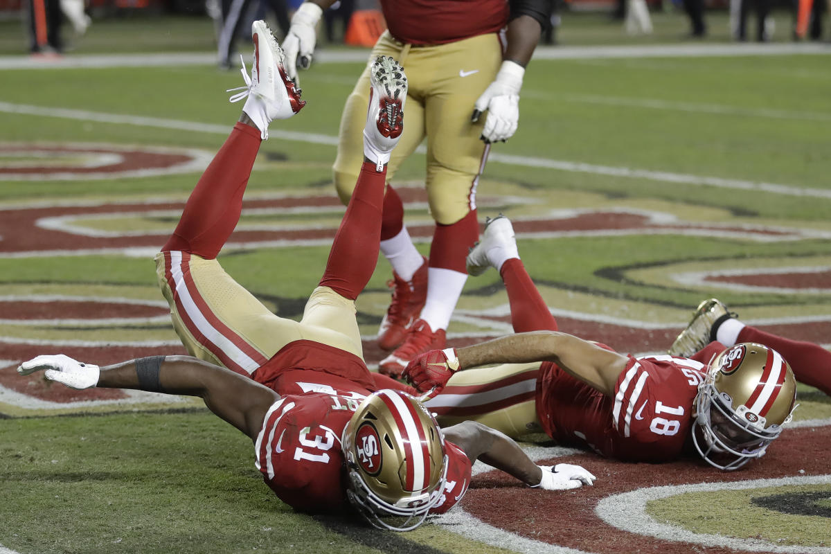 Watch: Raheem Mostert scores fourth TD to give 49ers 34-7 lead