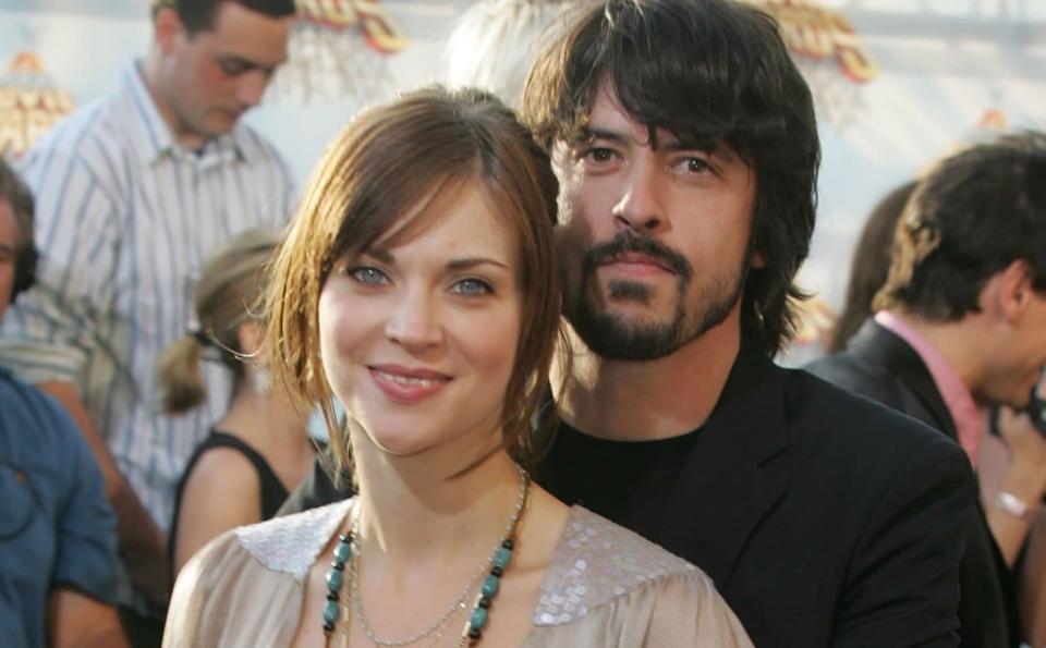 Dave Grohl and Jordyn Blum (here at an awards ceremony in 2005) have been married since 2003.