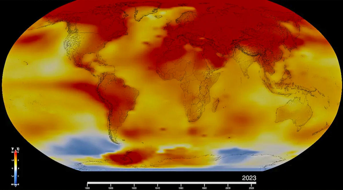 La NASA confirme que 2023 a été l’année la plus chaude jamais enregistrée