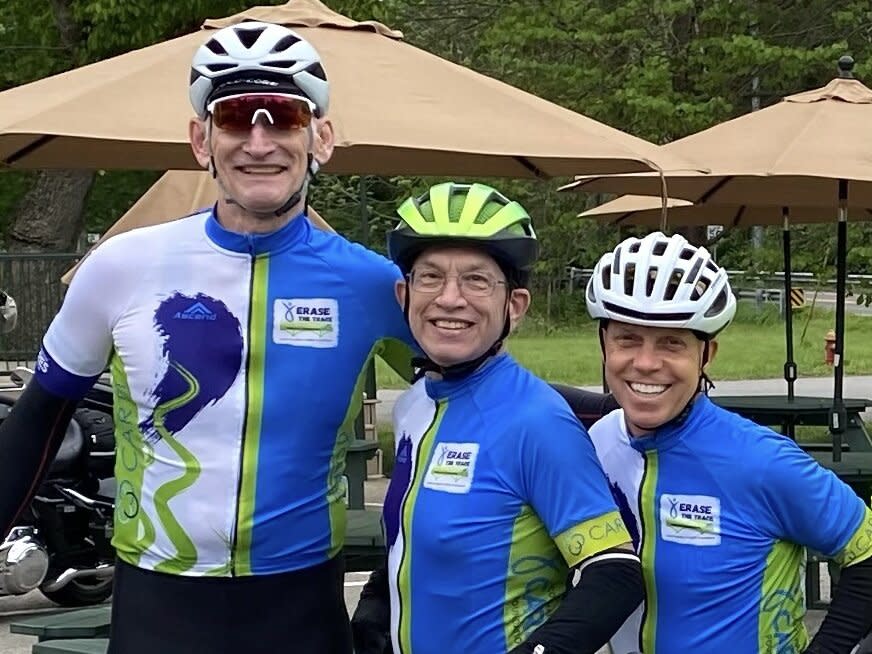 Skating Champ Scott Hamilton Completes 444-Mile Bike Ride for Cancer Research 25 Years After Finishing Chemo