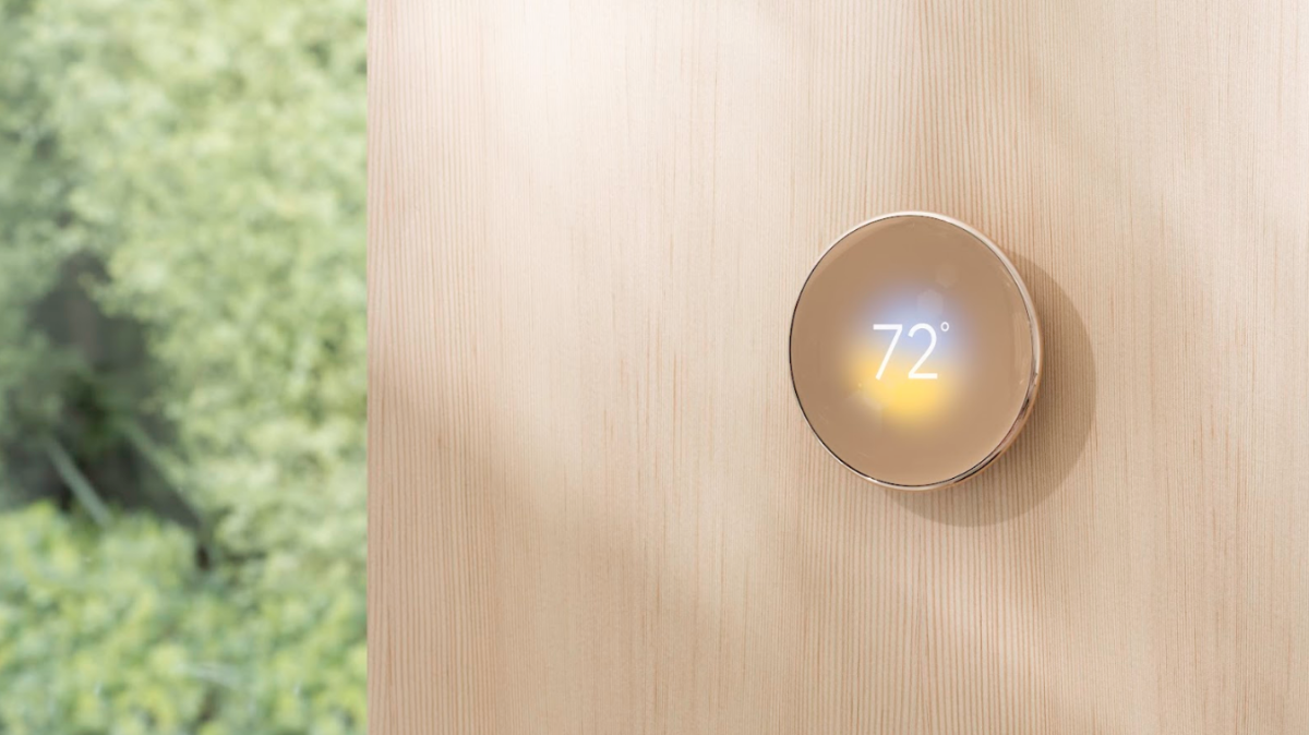 Google’s latest Nest Learning Thermostat is much bigger and offers a customizable display