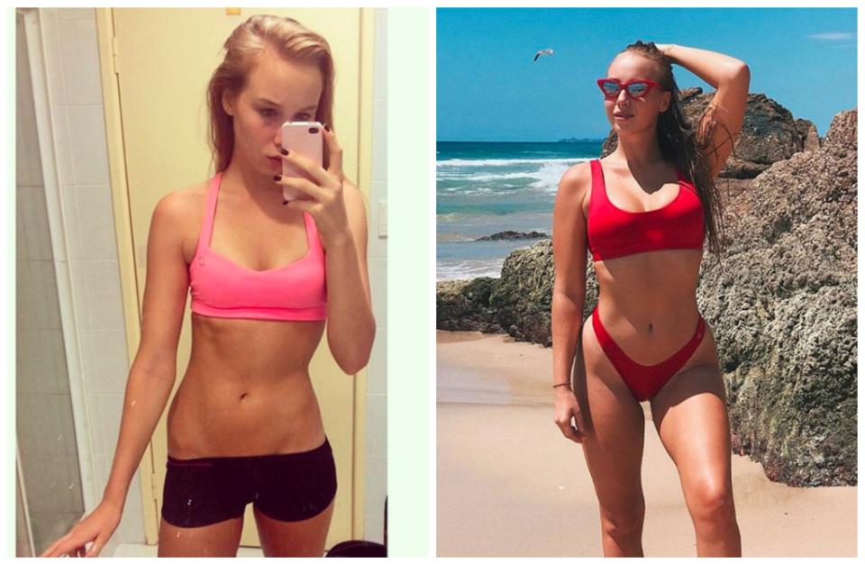 She has since found made a healthy body transformation and regained her confidence. Source: Instagram/edyndenise