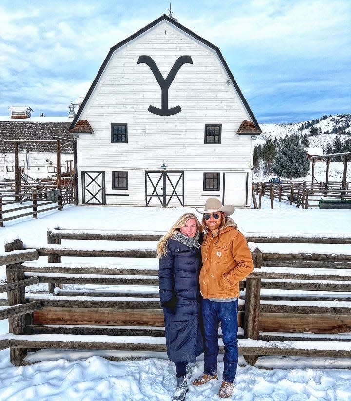 Eric Nelsen and his wife, Sainty.