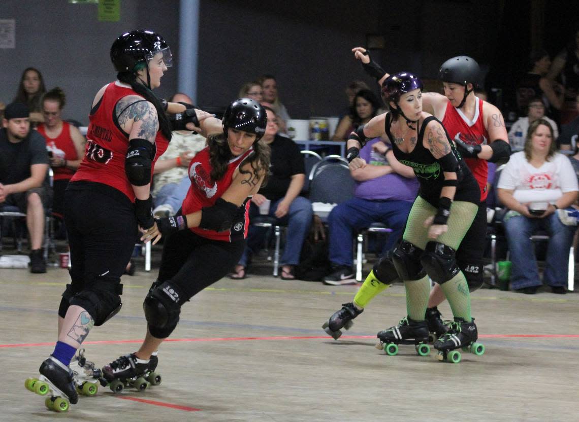 Roller derby is just one of the many nonmusical events that have taken place at the Cotillion through the years.