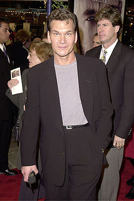 Patrick Swayze at the Westwood premiere of 20th Century Fox's Cast Away