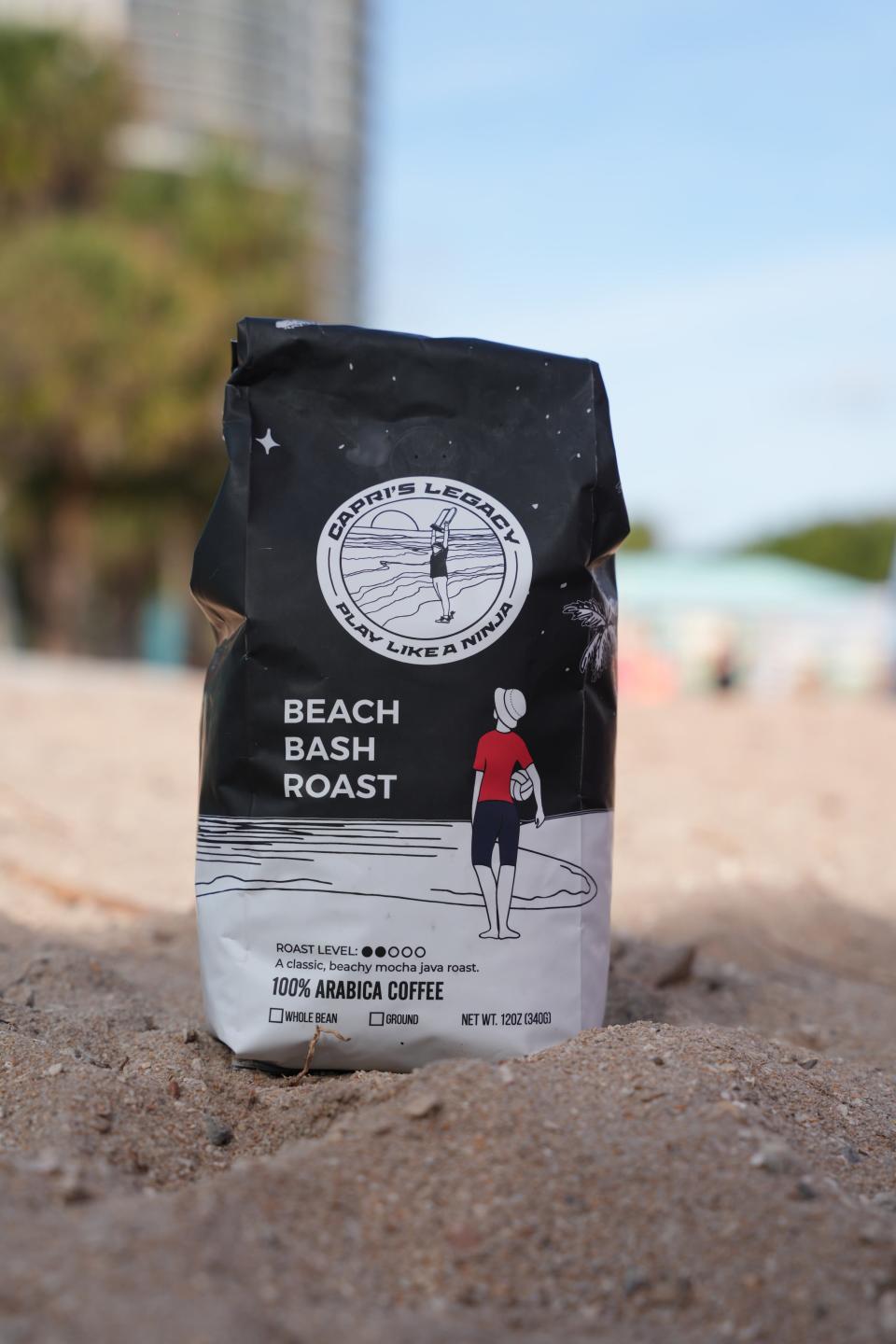 Beach Bash Roast is the best selling coffee of all the brands Winchell Mountain Coffee sells under the NIL deal with Florida Atlantic University.