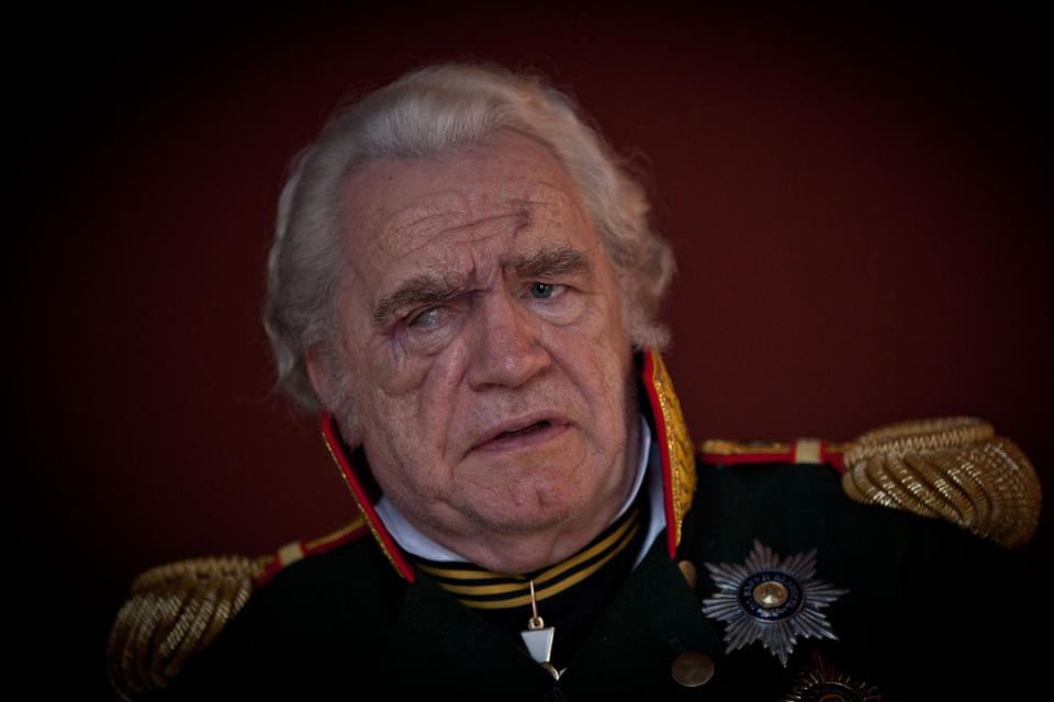Brian Cox as General Kutuzov.