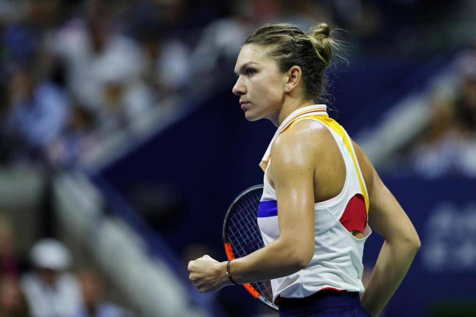 Simona Halep dethroned Muguruza as the world No 1 (Getty Images)