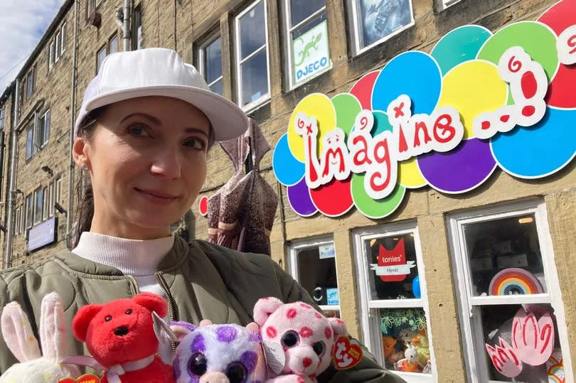 Maggie Tibbenham of Imagine Toy Shop, Holmfirth -Credit:Yorkshire Live