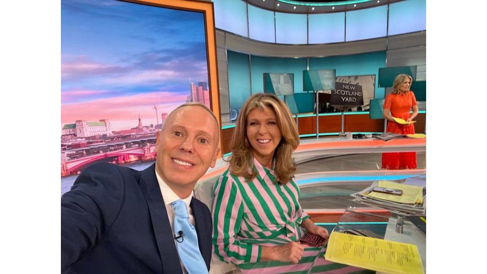 Rob Rinder and Kate Garraway on Good Morning Britain