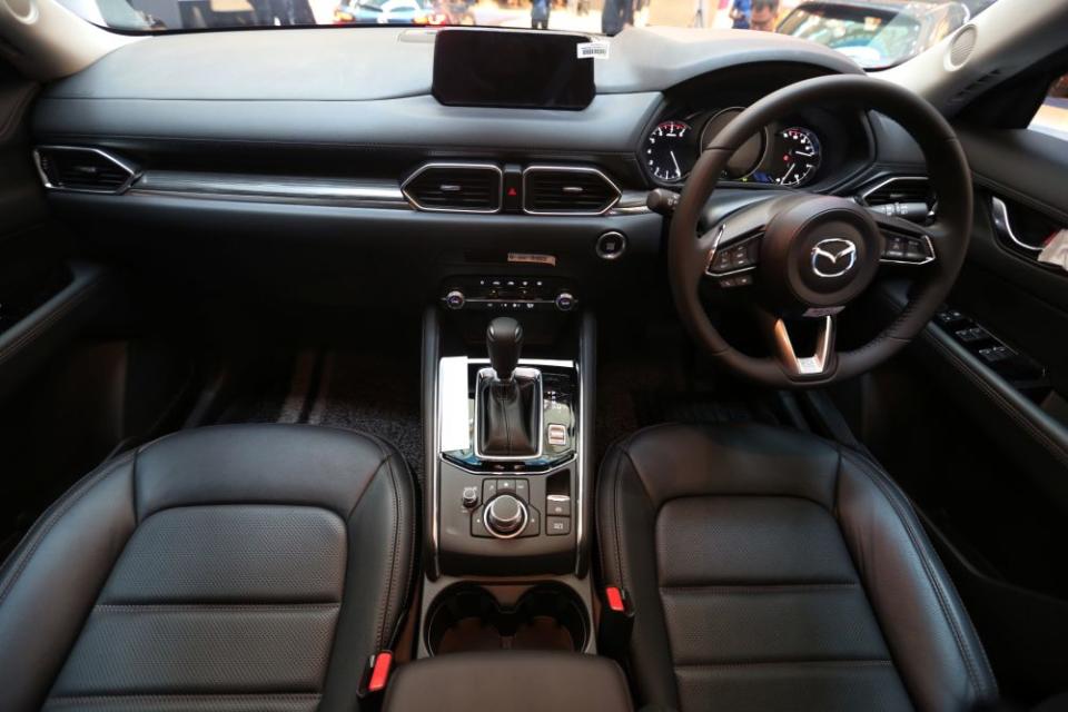 The CX-5 comes with a host of new technological features that enhances the vehicle’s driving stability and performance. — Picture by Choo Choy May