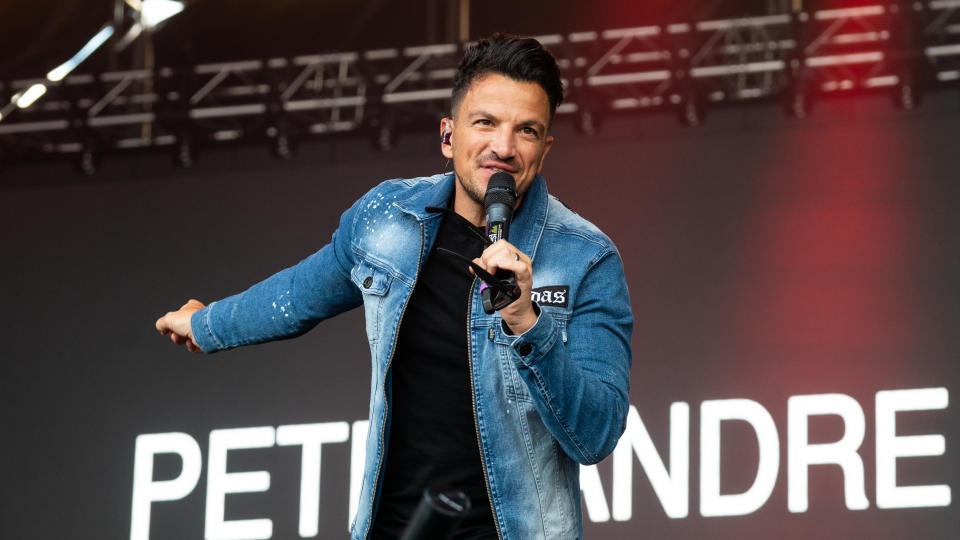 Peter Andre said he is usually treated well by the media. (Redferns/Getty)