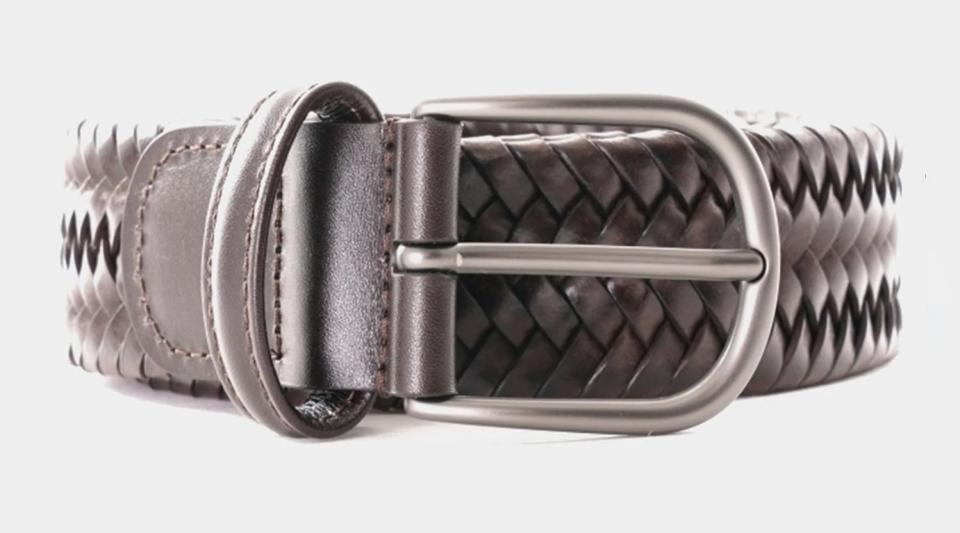 Best Leather Belts Andersons-Woven-Leather-Belt