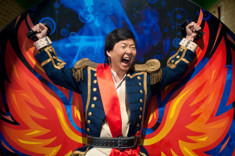 Ken Jeong as Ben Chang in a soldier's suit