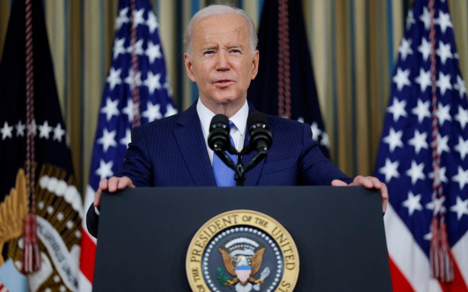 Joe Biden at the White House - REUTERS/Tom Brenner