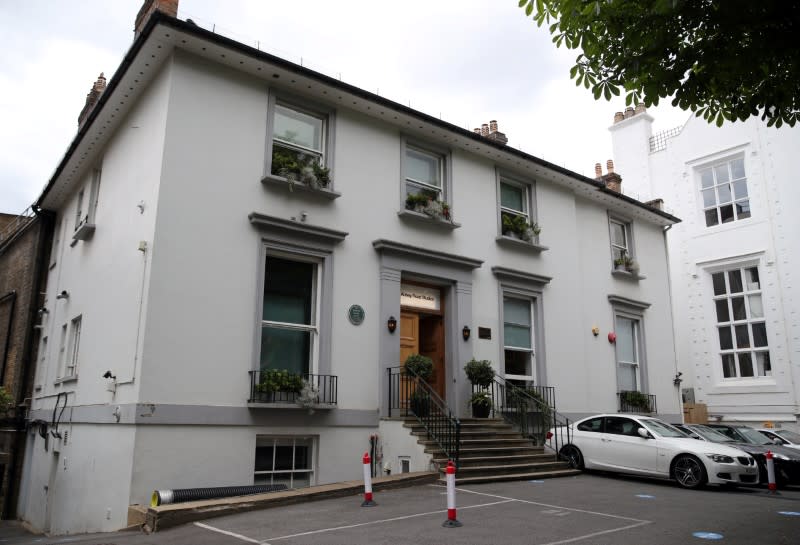 General view of the world famous Abbey Road Studios as they reopen after an extended lockdown, due to the spread of the coronavirus disease (COVID-19) in London