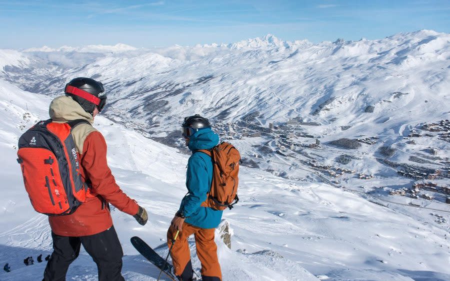 Les Menuires boasts an impressive selection of slopes